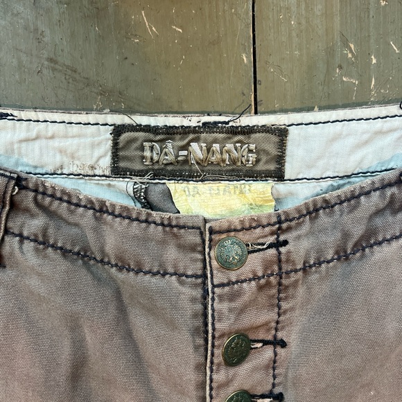 Vintage 2000’s Y2K Brown Da-Nang cargo pants size Large - Picture 3 of 5